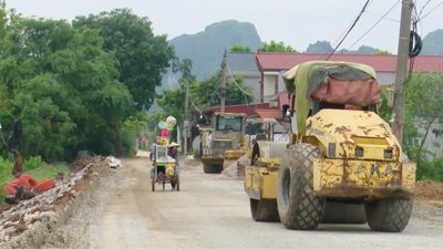 Xã Mỹ Đức đẩy nhanh tiến độ các dự án giao thông