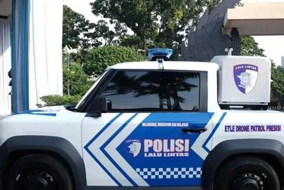 VF 3 được Cảnh sát giao thông Indonesia lựa chọn làm xe tuần tra đặc biệt
