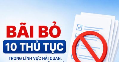 Bãi bỏ 10 thủ tục trong lĩnh vực hải quan, kinh doanh hàng miễn thuế