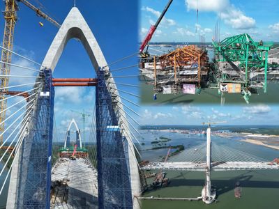 Diện mạo cầu nghìn tỷ nối TP.HCM với Đồng Nai sau 3 năm thi công