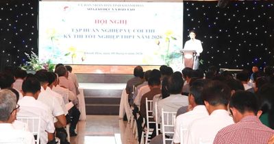 Khánh Hòa tập huấn nghiệp vụ coi thi tốt nghiệp THPT cho hơn 340 cán bộ
