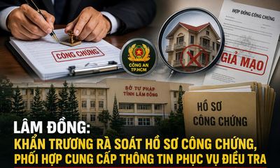 Công an TP.HCM truy vết dữ liệu giao dịch đất đai của một phụ nữ 59 tuổi
