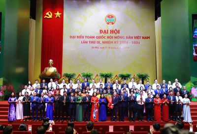 Ông Lương Quốc Đoàn tái đắc cử Chủ tịch Trung ương Hội Nông dân Việt Nam khóa mới