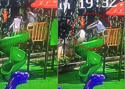 Tình hình hiện tại của bé gái bị xô ngã từ cầu trượt