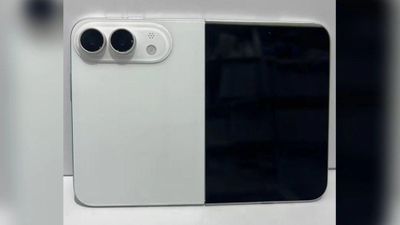 iPhone gập lộ diện: Khung titan mỏng kỷ lục, duy nhất màu trắng