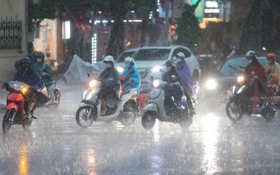 Hà Nội đón mưa vàng giải nhiệt
