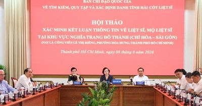 Phó Thủ tướng Phạm Thị Thanh Trà dự Hội thảo đặc biệt xác minh thông tin về khu mộ liệt sĩ tập thể tại Công viên Lê Thị Riêng