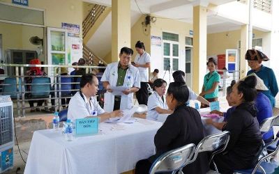 Công an Điện Biên đưa bác sĩ, thiết bị về cơ sở khám bệnh miễn phí cho nhân dân