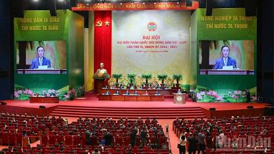 Khai mạc trọng thể Đại hội đại biểu toàn quốc Hội Nông dân Việt Nam lần thứ IX