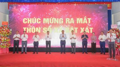 Ra mắt mô hình 'Thôn số' đầu tiên tại tỉnh Lào Cai