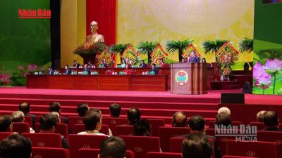 [Video] Khai mạc trọng thể Đại hội đại biểu toàn quốc Hội Nông dân Việt Nam lần thứ IX