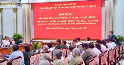 Hội thảo xác minh kết luận thông tin về liệt sĩ, mộ liệt sĩ tại khu vực nghĩa địa Chí Hòa-Chợ Quán (trước đây)