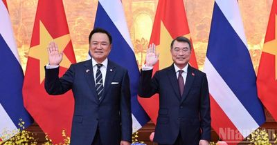 [Ảnh] Thủ tướng Lê Minh Hưng hội đàm với Thủ tướng Vương quốc Thái Lan Anutin Charnvirakul