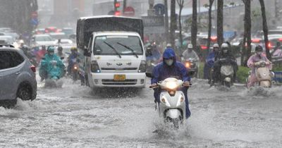 Cảnh báo mưa cục bộ cường suất lớn tại Bắc Bộ và Bắc Trung Bộ