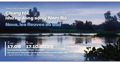 Trưng bày về những dòng sông Nam Bộ