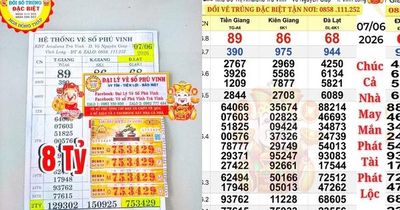 Đại lý tìm người trúng độc đắc nhiều vé xổ số miền Nam