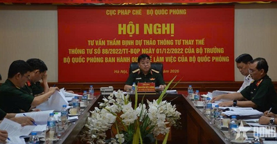Nhiều điểm mới trong dự thảo quy chế làm việc của Bộ Quốc phòng