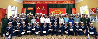 An Hải quan tâm, đồng hành cùng thanh niên thực hiện nghĩa vụ quân sự