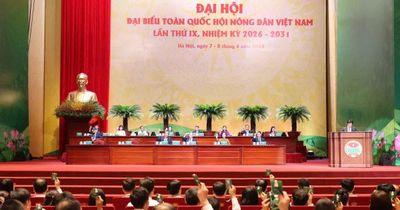 Sáng nay 8-6, khai mạc Đại hội IX Hội Nông dân Việt Nam