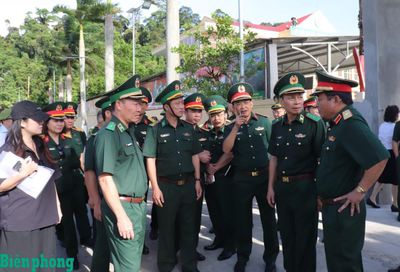 Bộ Quốc phòng khảo sát chuẩn bị tổ chức Chương trình Giao lưu hữu nghị Quốc phòng biên giới Việt Nam - Lào lần thứ 3