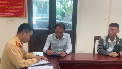 Xử phạt tài xế và chủ xe quay đầu xe để 'né' chốt CSGT