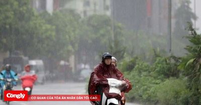 Thời tiết ngày 8/6: Bắc bộ mưa lớn giải nhiệt, Trung bộ chạm mốc 40 độ C