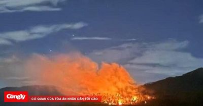 Khống chế thành công vụ cháy rừng tại xã Phúc Lộc