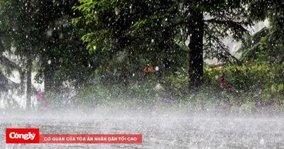 Ảnh hưởng không khí lạnh, từ chiều tối nay Bắc Bộ giảm nhiệt, mưa to