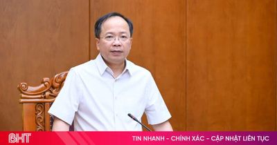 Thường trực Tỉnh ủy cho ý kiến sắp xếp thôn, tổ dân phố và điều chỉnh Quy hoạch chung Khu kinh tế Vũng Áng