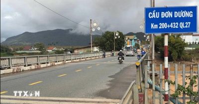 Lâm Đồng cho phép xe trọng tải lớn qua cầu Đơn Dương trên Quốc lộ 27
