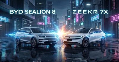 Phân khúc xe điện cỡ lớn: BYD Sealion 8 và Zeekr 7X có gì khác biệt?