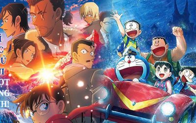Doraemon vượt mặt Conan