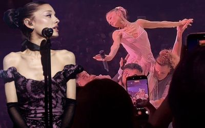 Ngoại hình gây sốc của Ariana Grande trong đêm mở màn tour diễn mới, khán giả lo lắng
