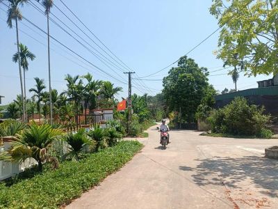 Hiến đất mở rộng đường quê ở Thọ Bình