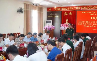 Kiểm tra việc vận hành mô hình chính quyền địa phương 2 cấp tại 6 xã