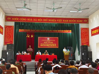 Đại biểu HĐND tỉnh tiếp xúc cử tri tại các xã Thọ Bình, Thọ Ngọc, Thọ Phú và Hợp Tiến