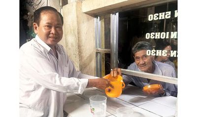 Bếp ăn 0 đồng giữa 'bão giá'