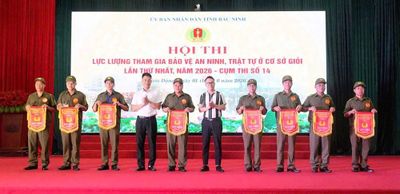 15 đội xuất sắc vào chung kết hội thi an ninh, trật tự ở cơ sở giỏi