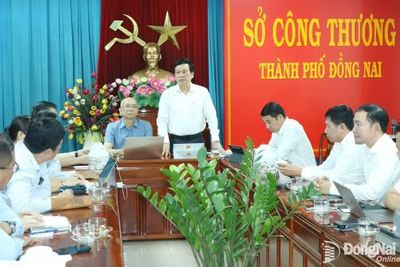 Cục Xuất nhập khẩu làm việc với thành phố Đồng Nai về phát triển ngành logistics