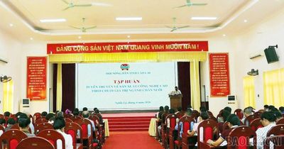 Hội Nông dân tỉnh tổ chức tập huấn về sản xuất nông nghiệp công nghệ cao theo chuỗi giá trị