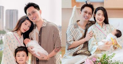 Rapper Rhymastic và bà xã Thanh Huyền đón con thứ hai: Bé Ma Bư chính thức lên chức anh trai