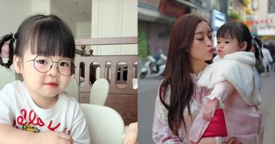Con gái Hoa hậu Đỗ Mỹ Linh gây chú ý với khả năng luyện viết số cực đẹp