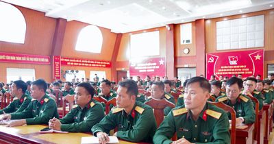 Bộ CHQS tỉnh Lâm Đồng tổ chức học tập chuyên đề chính trị, pháp luật