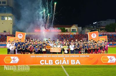 Vòng đấu cuối cùng V-League 2025-2026: Chủ nhà nhận Huy chương Đồng