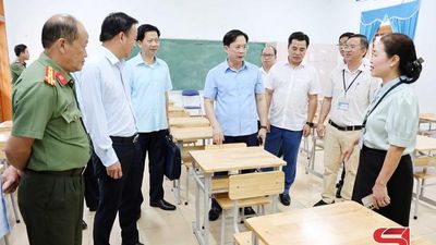 Bí thư Tỉnh ủy Sơn La kiểm tra công tác chuẩn bị tổ chức Kỳ thi tốt nghiệp THPT năm 2026