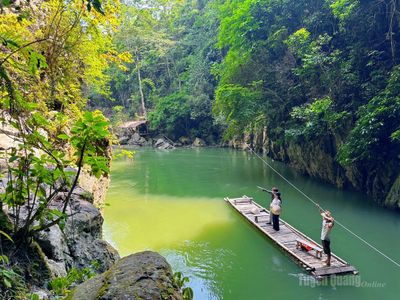 Suối Bản Án - Vẻ đẹp nguyên sơ giữa núi rừng Tuyên Quang