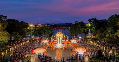Huế: Lễ hội hoa đăng năm 2026 tại Nghênh Lương đình