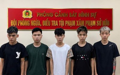 Khởi tố nhóm thanh niên đánh người, cướp xe máy ở Hải Phòng
