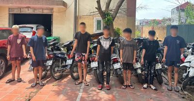 Công an Bắc Ninh bắt nhóm trộm hàng loạt xe máy ở khu nhà trọ