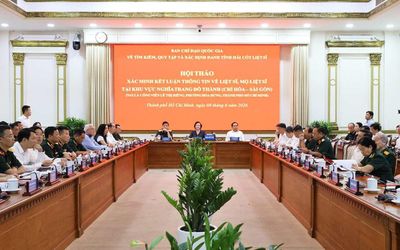 TP.HCM chuẩn bị tìm kiếm, khai quật khu mộ tập thể liệt sĩ tại Công viên Lê Thị Riêng